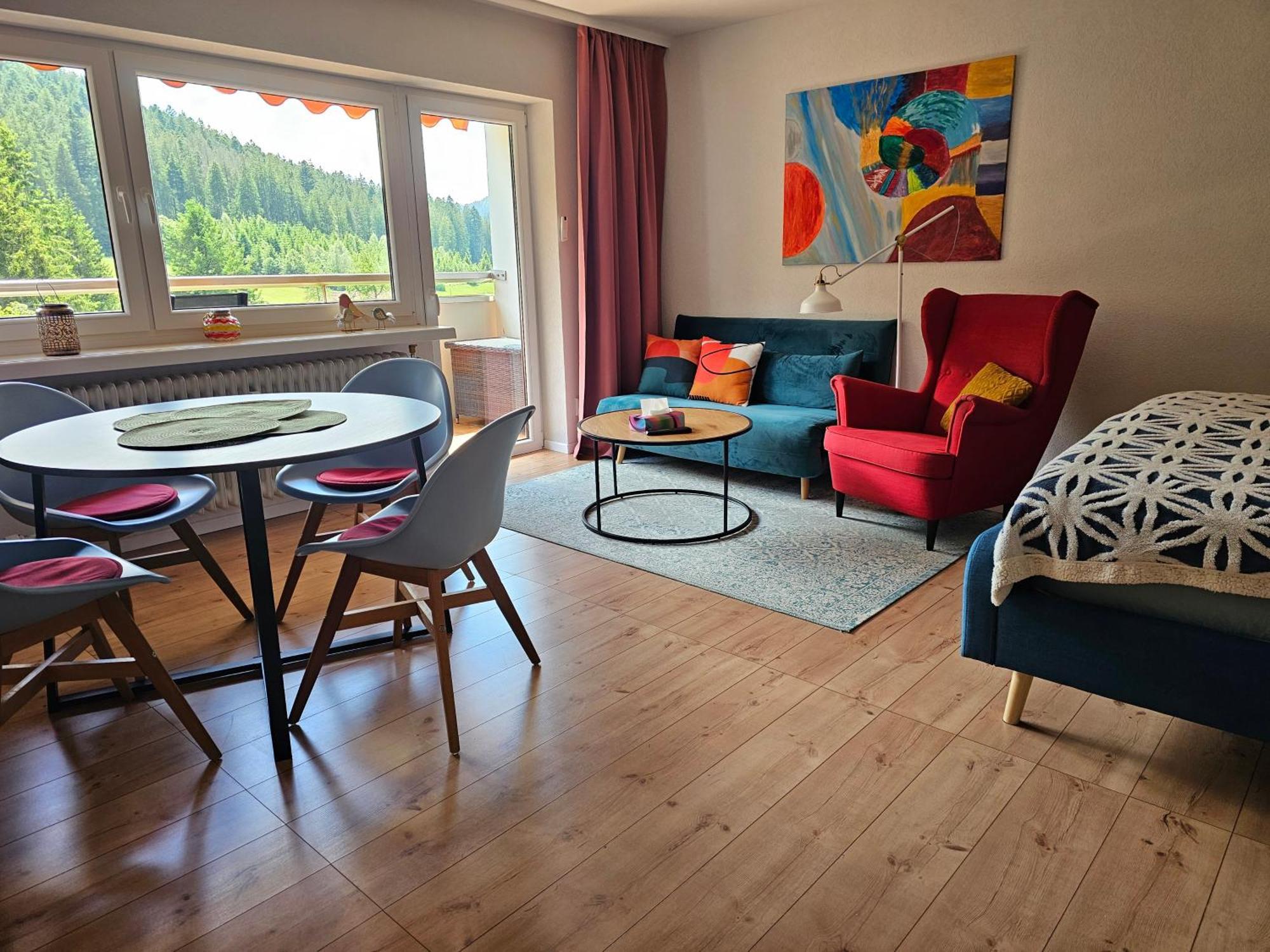 Ferienwohnung Vogelnest Im Schwarzwald 바이에르스브론 외부 사진